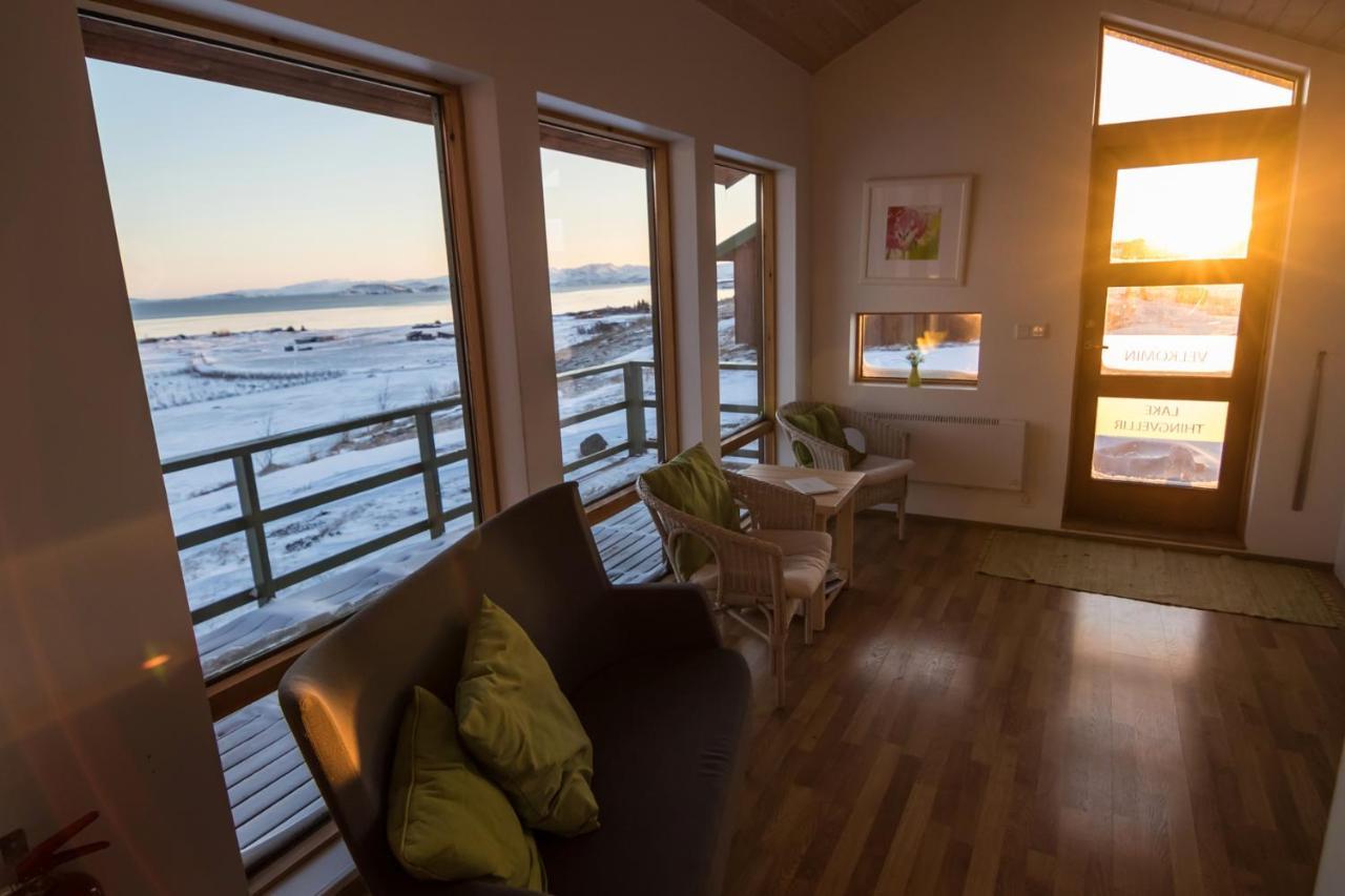 Lake Thingvellir Cottages Blaskogabyggd ภายนอก รูปภาพ