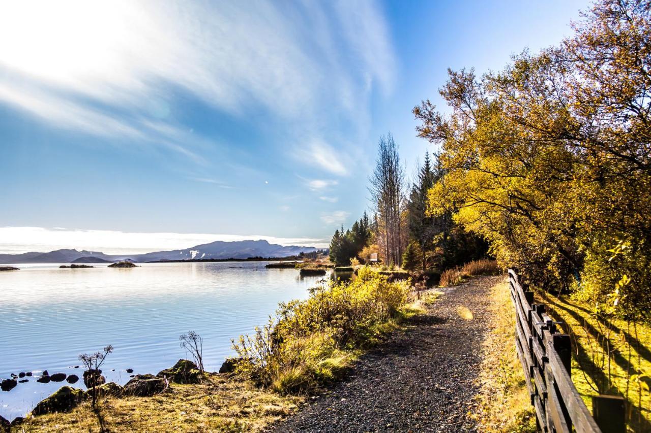 Lake Thingvellir Cottages Blaskogabyggd ภายนอก รูปภาพ