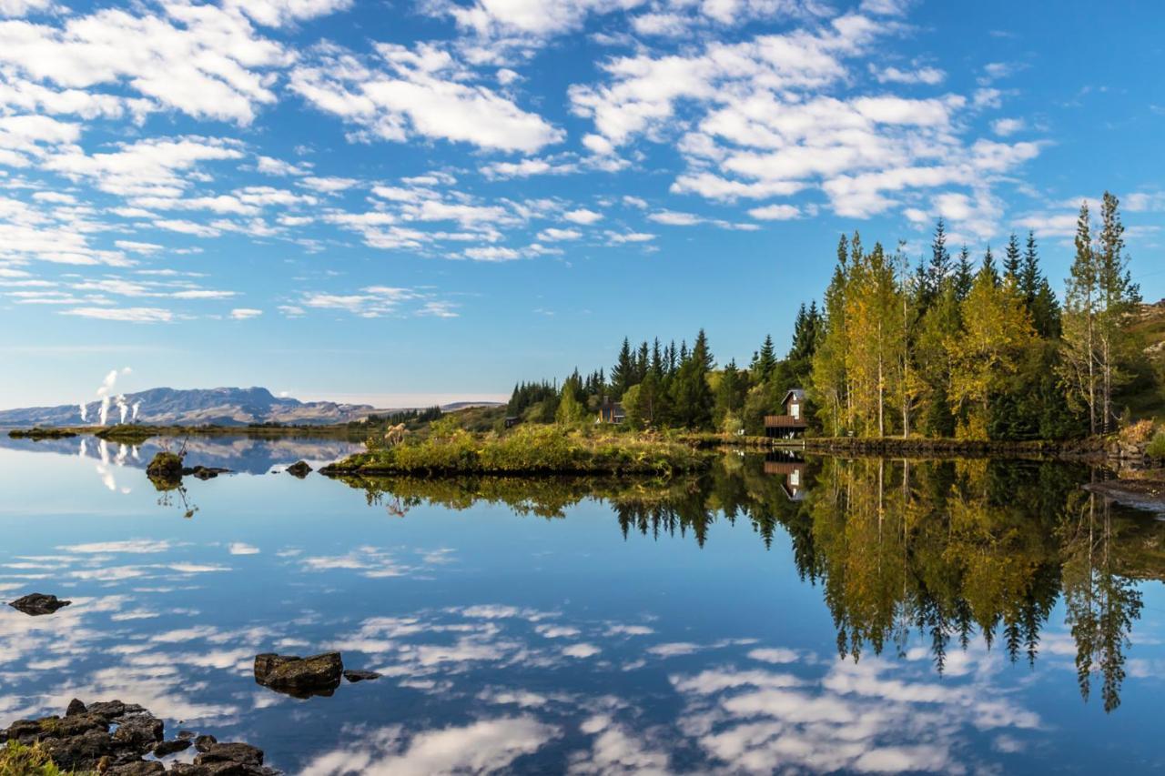 Lake Thingvellir Cottages Blaskogabyggd ภายนอก รูปภาพ